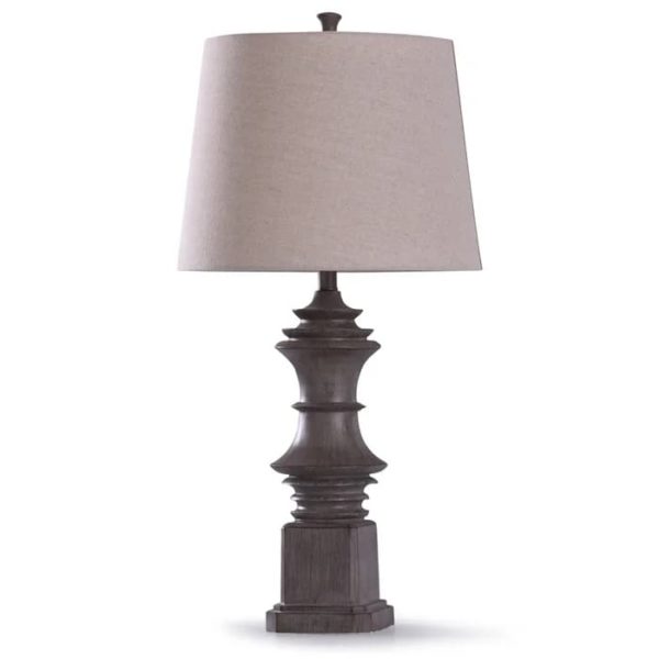 Finn Caf Traditional Baluster Inspired 3-Way Table Lamp